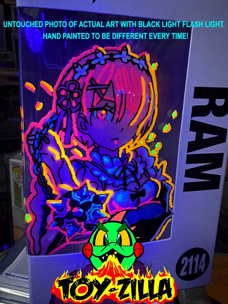 RAM RE:ZERO Signed Certified Limited Edition ART Series POP