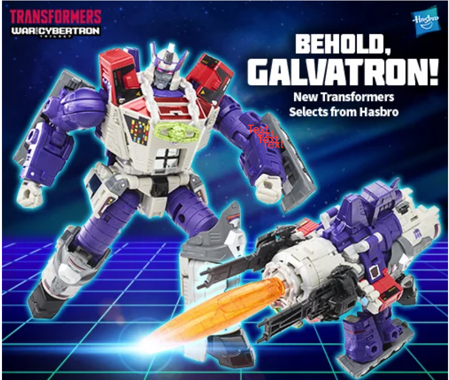 Transformers shop siege galvatron