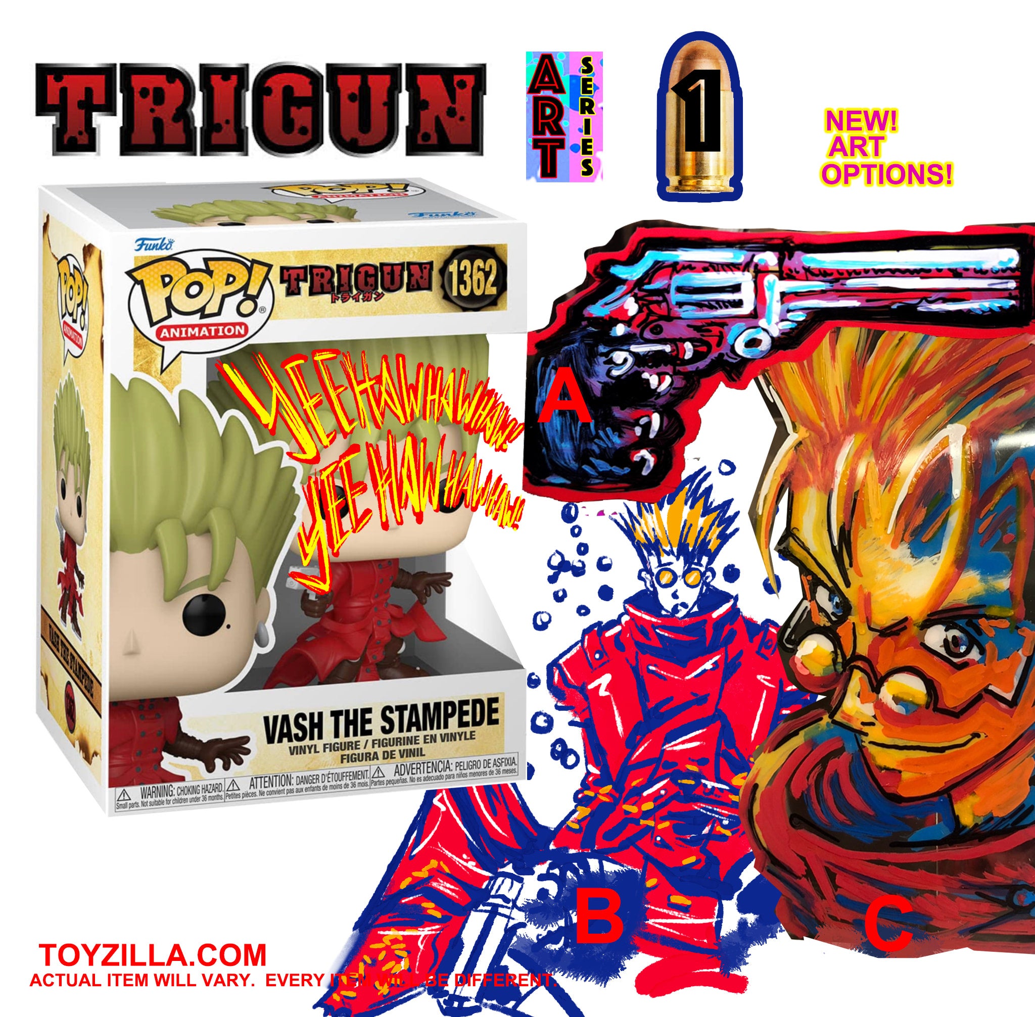 Trigun funko pop hotsell